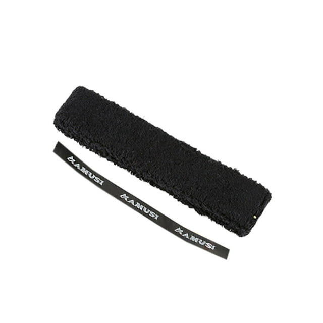 Almencla Badminton Towel Grip Tape AntiSlip Soft Protector Tennis Handle Cushion Wrap Black