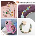 thumbnail image 5 of 1Box 1 Box 10Pcs Cactus Silicone Beads Leaf Shaped Large Silicone Beads for Keychain Making Loose Spacer Bead jewellery Necklace Bracelet Supplies Lanyard Bead Plant Keychain Adult DIY Craft, 5 of 5