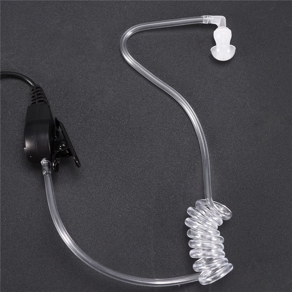 Acoustic Tube Earpiece, For 2-Way Radio Wakie Talkie