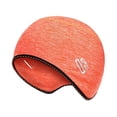 thumbnail image 4 of Gorro de ciclismo Skull Caps Absorbe la humedad a prueba Forro térmico Unisex Headwear para motocicleta, snowboard, bicicleta, esquí, clima Naranja Macarena Sombrero para correr, 4 of 6