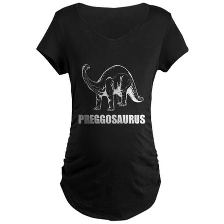 

CafePress - Pregosaurus Preggosaurus Maternity T Shirt - Maternity Dark T-Shirt