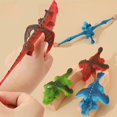 thumbnail image 2 of Dinosaur Catapult Toy Soft TPR Quick Rebound Lovely Fun And Tricky Slingshot Toy Stress Relief Elastic Flying Children Animal Fin, 2 of 10
