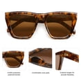 thumbnail image 4 of Lentes de Sol SOJOS de Moda Cuadrados Grandes con Ojo de Gato SJ2179 para Mujer, 4 of 5