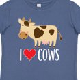 thumbnail image 4 of Inktastic I Love Cows Dairy Farmer Boys or Girls Baby T-Shirt, 4 of 5