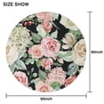 thumbnail image 6 of Pioneer Flower Floral Print Pattern Round Tablecloth 60"x60",Wrinkle Wipeable Table Cloth for Kitchen Dining Room Picnic Patio Party, 6 of 6