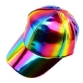 thumbnail image 1 of Trendy Men's Sun Hat with Durable Synthetic Leather Design Adjustable Back Strap for Outdoor Use, 1 of 8