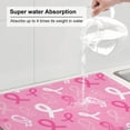 thumbnail image 6 of Bingfone Breast Cancer Awareness ,18" X 24"Dish Drying Mat For Kitchen Counter,Ultra Absorbent Microfiber, 6 of 9