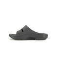 thumbnail image 2 of JBU Womens Gray Comfort Cut Out Dover Round Toe Wedge Slip On Slide Sandals 9 M, 2 of 4