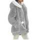 thumbnail image 4 of Abrigos y chaquetas casuales de manga larga con capucha, abrigos de invierno para mujer, chaqueta polar con capucha, cárdigan de patchwork con bloques de color, abrigo con bolsillo, abrigo para mujer, 4 of 8