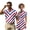 Bald Eagle American Flag Print, variant on Garronmavis Funny Couple Golf Shirts Black American Flag Eagle Quarter Zip Matching Couple Sport Shirts Woman Golf Clothing Set Breathable Fabric Keep Cool in Hot Weather Ruffle Zip Up Stand Collar