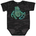 thumbnail image 3 of Inktastic Aloha- with Multicolor Teal Pineapple Boys or Girls Baby Bodysuit, 3 of 5