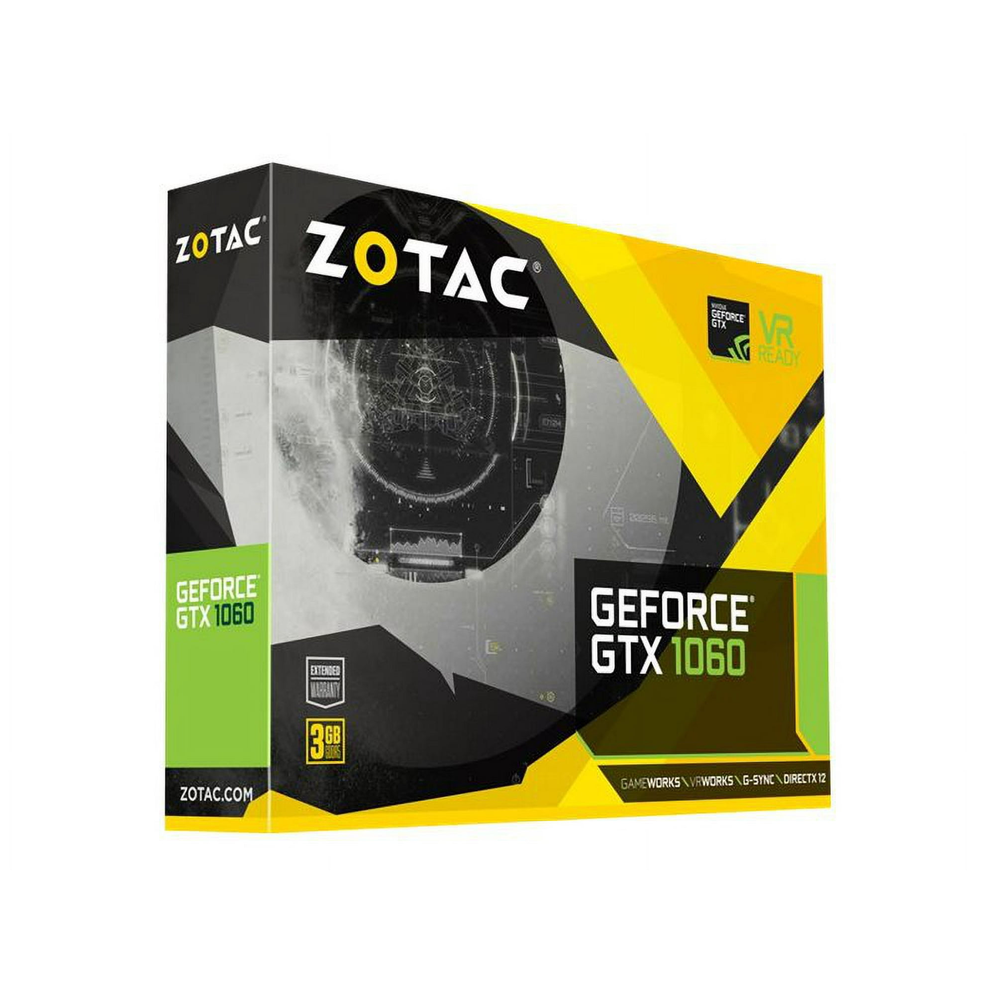 ZOTAC GeForce GTX 1060 - Graphics card - GF GTX 1060 - 3 GB