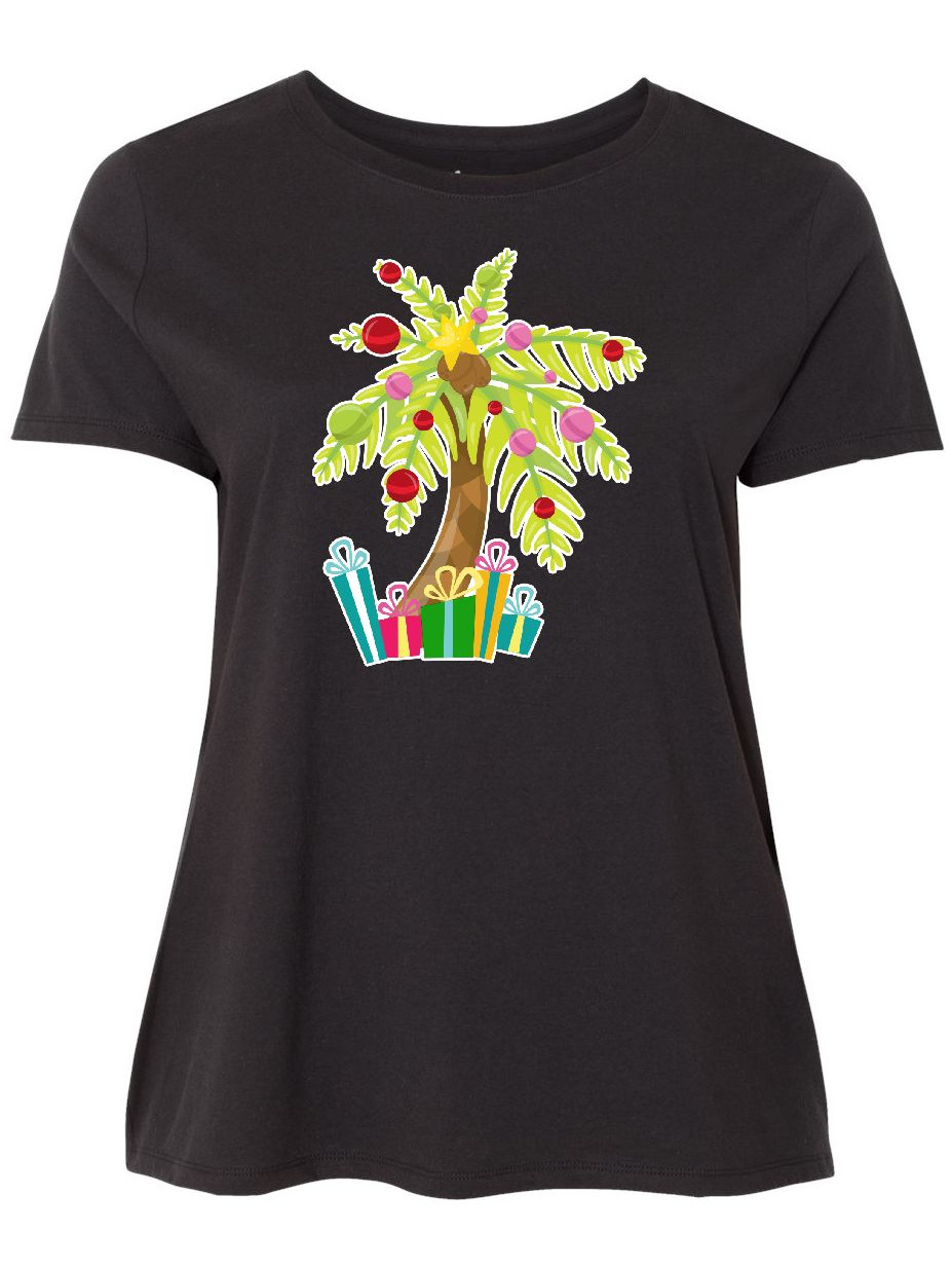 christmas palm tree shirt