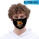 thumbnail image 1 of Máscaras de Halloween de la vida de los hombres y de las mujeres de la tela de poliéster de la impresión digital 3d (paquete de 5) Feliz Sencillez, 1 of 1