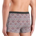 thumbnail image 4 of Mens Underwear, Paisley Pattern No.90112 Sexy Mens Underwear Boxer Briefs, Breathable Boxer Briefs for Men, 4 of 5