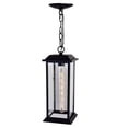 thumbnail image 1 of CWI Lighting Blackbridge Suspension Extérieure 1 Lumière Noire, 1 of 6