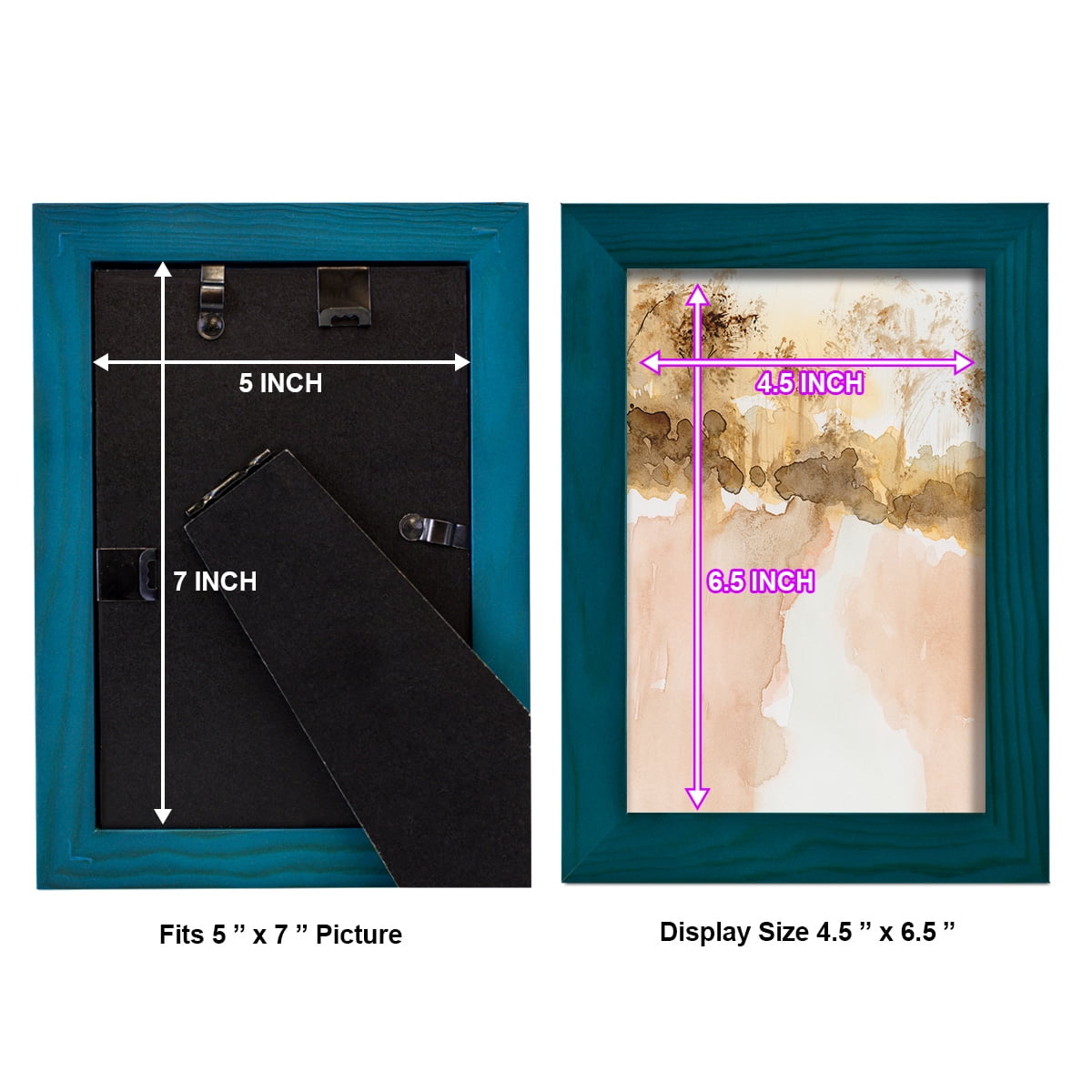 Sun Kissed Earth I - Framed Print w/glass - Ocean Blue