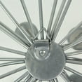 thumbnail image 6 of Things2Die4 Zeckos Silver Metal Jeweled Sunburst Wall Hanging Décor Set of 3, 6 of 6