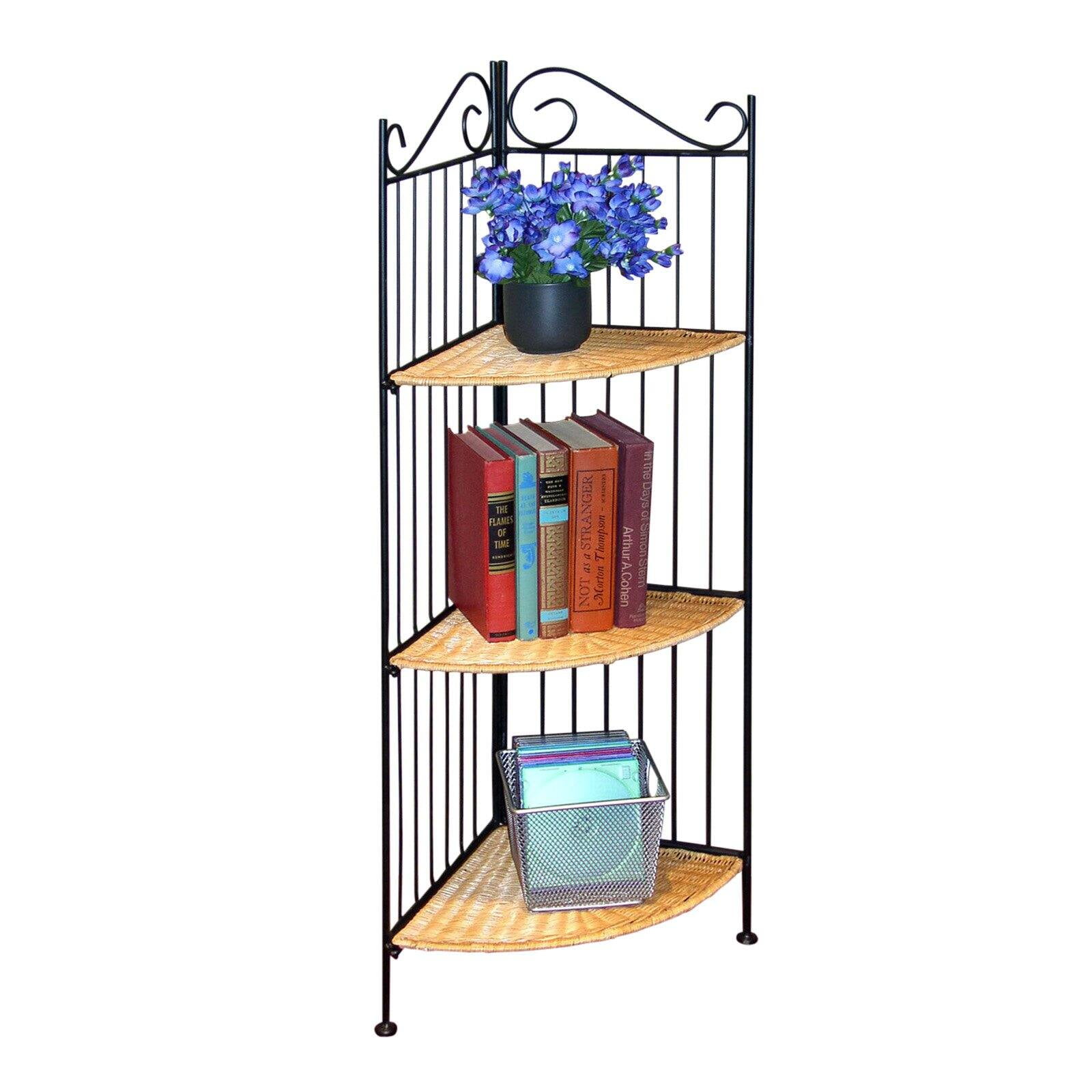 3 TIER CORNER BOOKCASE - Walmart.com - Walmart.com