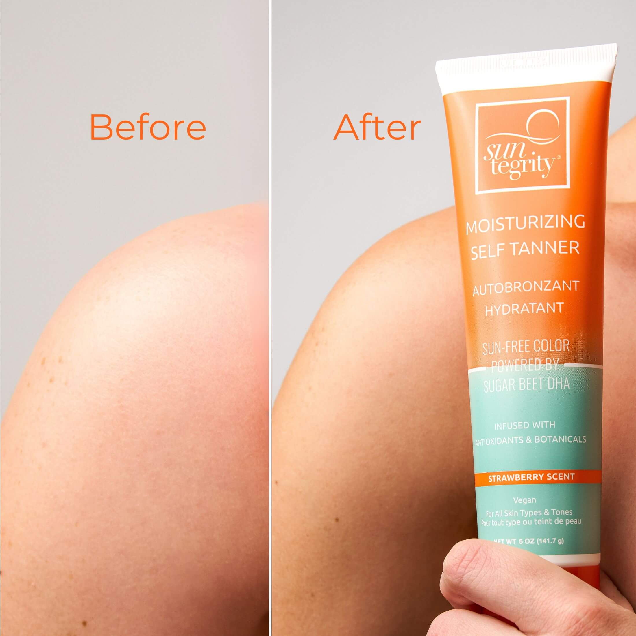 Suntegrity Moisturizing Self Tanner (not a sunscreen)