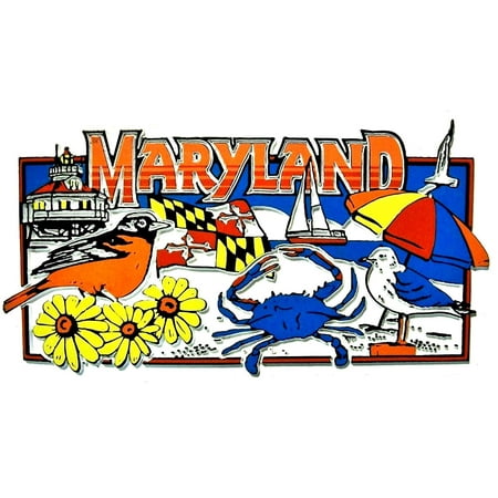 

Maryland Collage Rectangle Fridge Magnet
