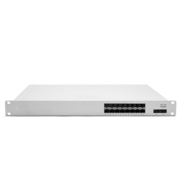 Switch Cisco Meraki Gigabit Ethernet MS425-16, 16 Puertos 10GbE SFP+, 2 Puertos 40GbE QSFP+, 480Gbit/s, 128.000 Entradas - Administrable.