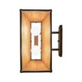 thumbnail image 6 of Meyda 153227 14 in. Dalton Wall Sconce, Cajun Spice & New Mica Acrylic, 6 of 6