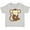 AC-Heather Grey, variant on Monkey Thinking Boys or Girls Toddler T-Shirt