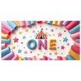 thumbnail image 3 of Circus Carnival Theme Birthday Party Decoration Backdrop Durable Colorful Banner Perfect for Photoshoot Celebration Photo Decorations Baby Showers, 3 of 4