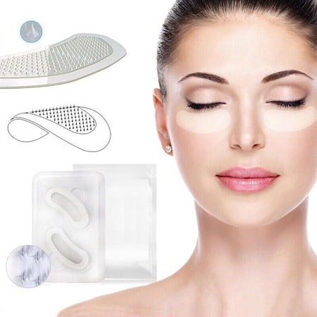 occkic 4 Pairs Hyaluronic Acids Microneedle Eye Patch Anti Wrinkles Fine Lines Removal
