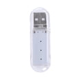 thumbnail image 4 of Lámpara Mini de lectura brillante de luz de libro USB portátil para computadora portátil (Amarillo 3LED), 4 of 6