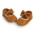 thumbnail image 6 of Baby Girls Anti-Slip First Walking Shoes Sandals for Infant Toddler Newborn Baby Bowknot Princess Soft Baby Children's Non-slip Toddler Shoes 0-3 Months, 6 of 8