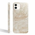 thumbnail image 1 of Tobelint Real Marble Texture Case for iPhone 12, Slim Full Protective Cover with Side Print #70, 1 of 5