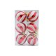 thumbnail image 2 of 6 piezas de pequeños colgantes navideños, adornos de bolas para de Navidad, adornos decorativos navideños para el hogar, vacaciones, interiores rojo, 2 of 10