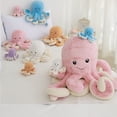 thumbnail image 2 of 18/40/60/80cm Funny/ Soft/ Big Octopus Plush Toy/Cute Simulated Octopus Doll/ Children's Birthday Gift/ Christmas Giftkhaki40cm Deng Xun unisex, 2 of 2