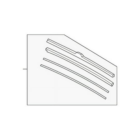 Genuine OE Honda Wiper Blade - 76620-SNA-A12