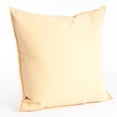 thumbnail image 2 of SARO 13049.RO20S 20 in. Square Fringed Design Linen Down Filled Pillow - Rouge, 2 of 7