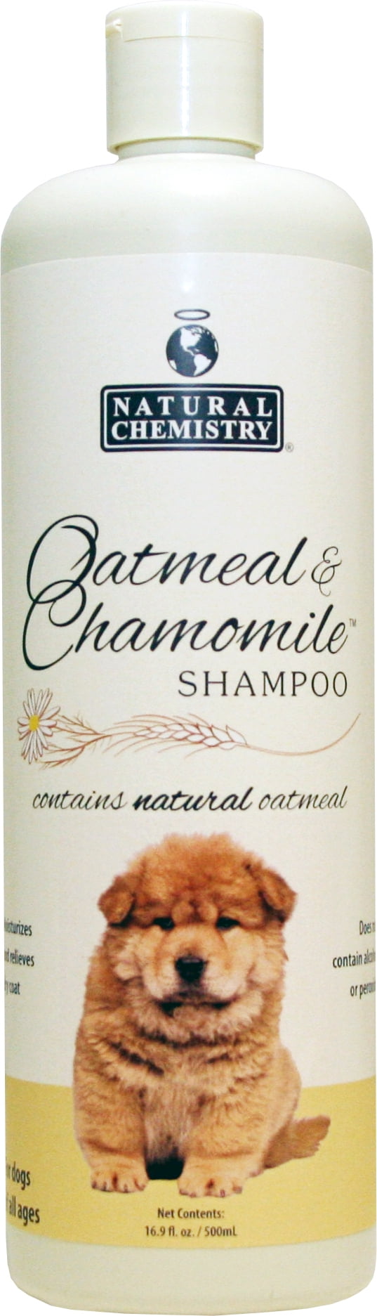 Natural Chemistry Oatmeal and Chamomile Shampoo for Dogs 16.9oz