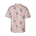 thumbnail image 3 of Haiem Hello Summer With Gnome Printed Hawaiian Shirt for Men - Men’s Casual Beach Summer Shirts - Stretch Fabric with Modern Fit-Small, 3 of 9