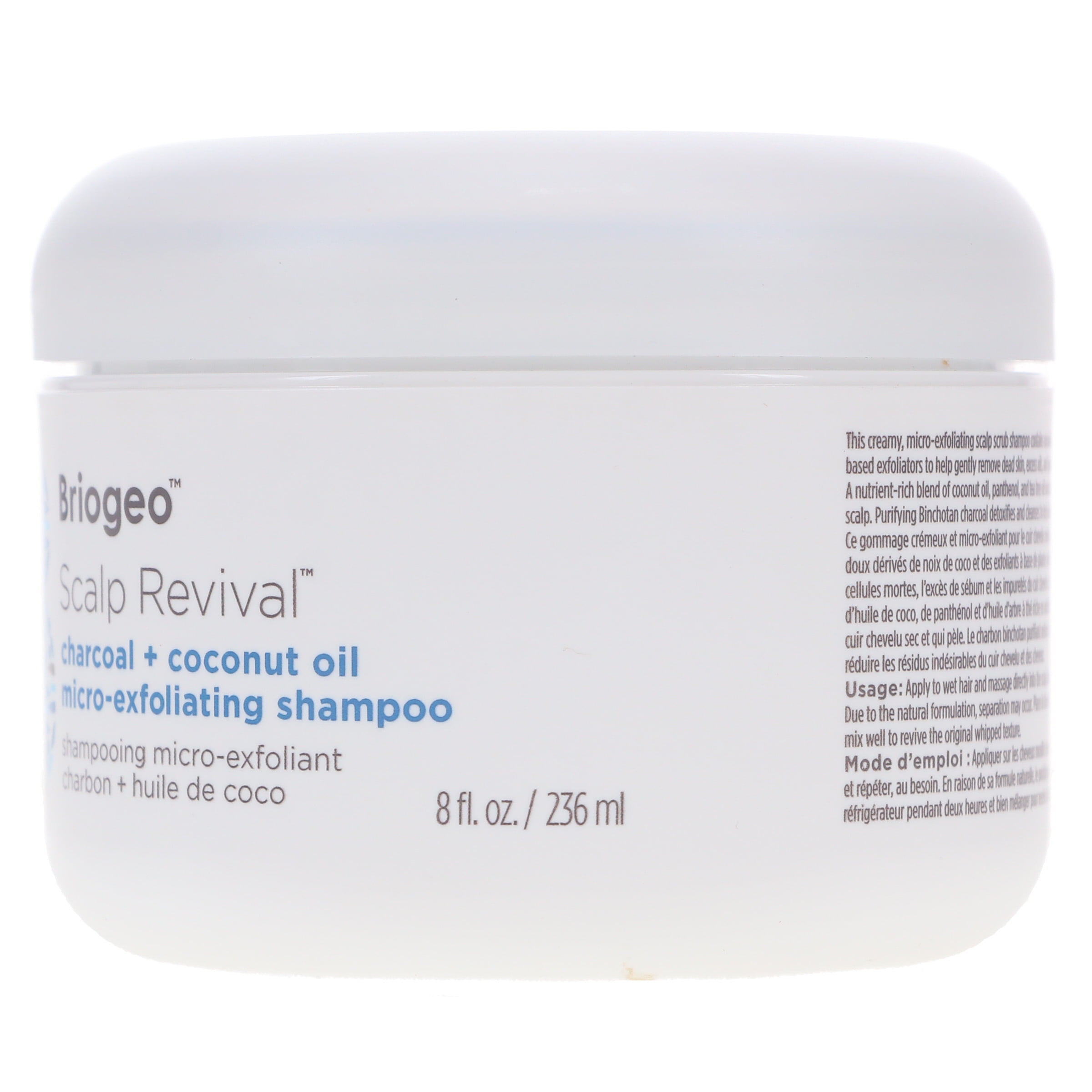 Briogeo Scalp Revival Charcoal + Coconut Oil Micro-Exfoliating Shampoo 8 oz