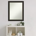 thumbnail image 5 of Amanti Art Accent Bronze Narrow Framed Non-Beveled Bathroom Vanity Wall Mirror - 21.5 x 27.5 in, 5 of 10