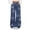 Blue, variant on Women's Wide Leg Jeans High Waisted Stretchy Straight Leg Jeans Loose Trendy Denim Pants with Pocket