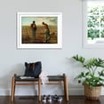 thumbnail image 3 of Art.com The Angelus Art Print by Jean-Fran?ois Millet, White Frame Wall Art, 40" x 32", 3 of 5