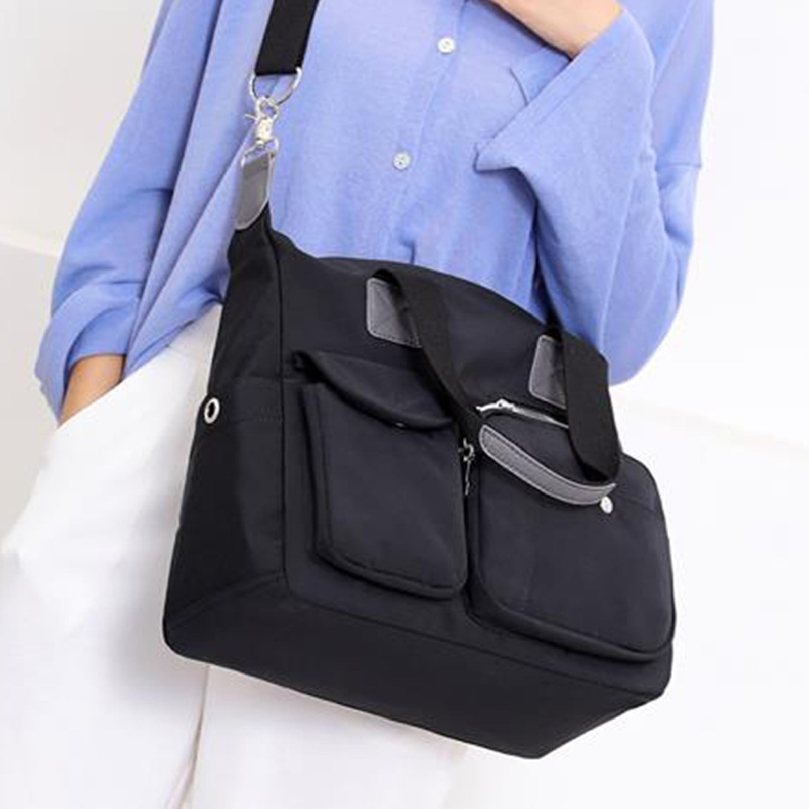 ZTTD Women's Tote Bags Women Handbag Large Shoulder Bag Top Handle Handbag Large Capacity With Shoulder Straps Suitable for Gyms Workplaces and Schools Travel Duffle Bag Overnight Bag Women's Bag