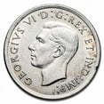 thumbnail image 2 of 1937 Canada Silver Dollar George VI AU, 2 of 2
