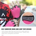 thumbnail image 4 of Guantes de ciclismo JShteea Calentador de manos para hombres y mujeres medio dedo, 4 of 8