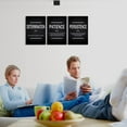 thumbnail image 2 of Inspirational Quotes Wall Art, Motivational Determination Patience Persistence Poster Positive Affirmation Wall Picture for Home Office Bedroom Dorm Gift for Business Ready to Hang, 2 of 6