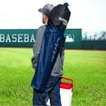 thumbnail image 6 of Equip Outfield Chairs New York Yankees Collapsible Camping Chairs with Carry Bag, Blue, 6 of 9