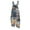 Dark Blue, variant on Women's Vintage Cotton Linen Overalls with Christmas Print - Casual Loose Jumpsuit with Shoulder Straps & Pockets, Dark Blue, Size L