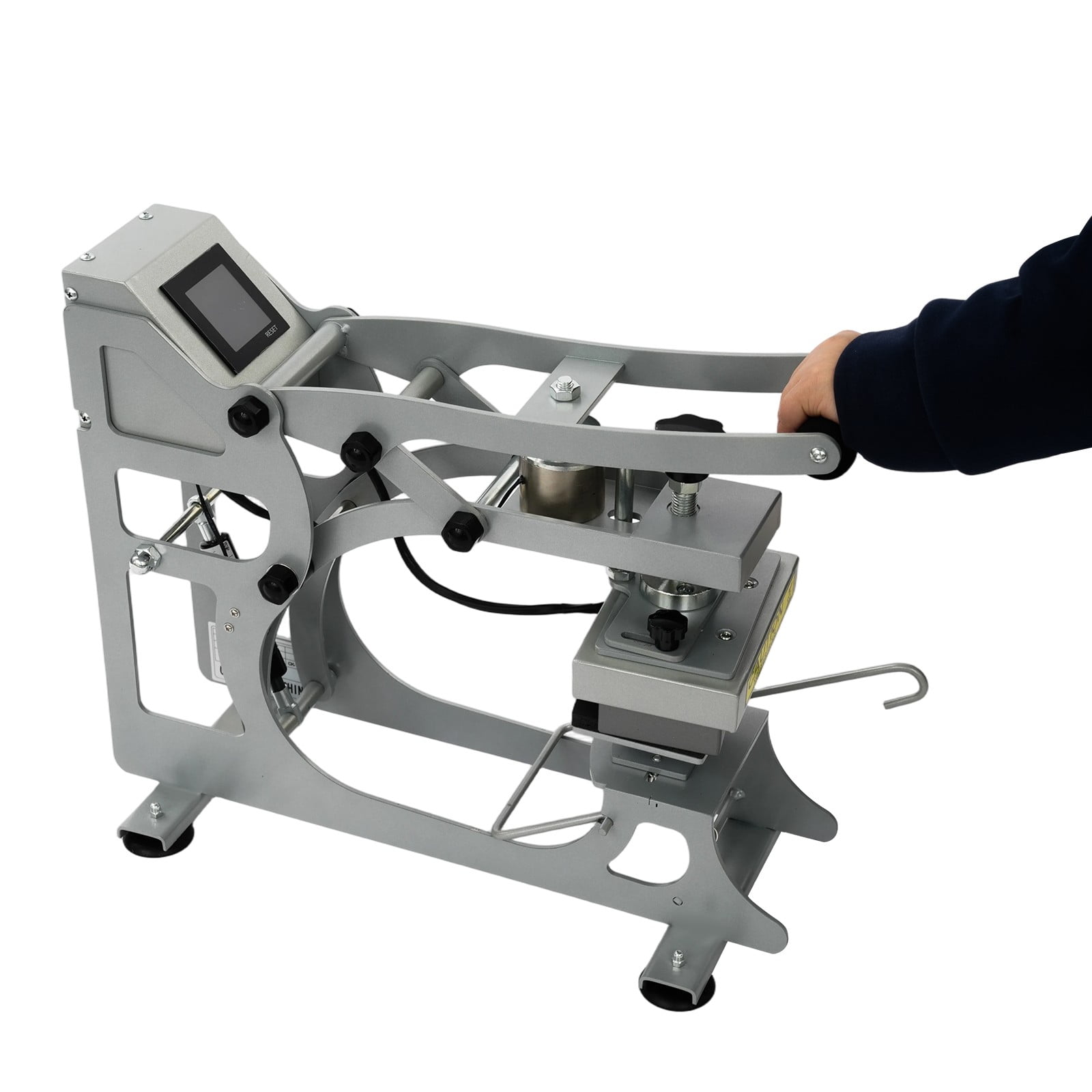 Cap Hat Heat Press Machine LED Display T-Shirt Mug Hat Transfer Sublimation Tool